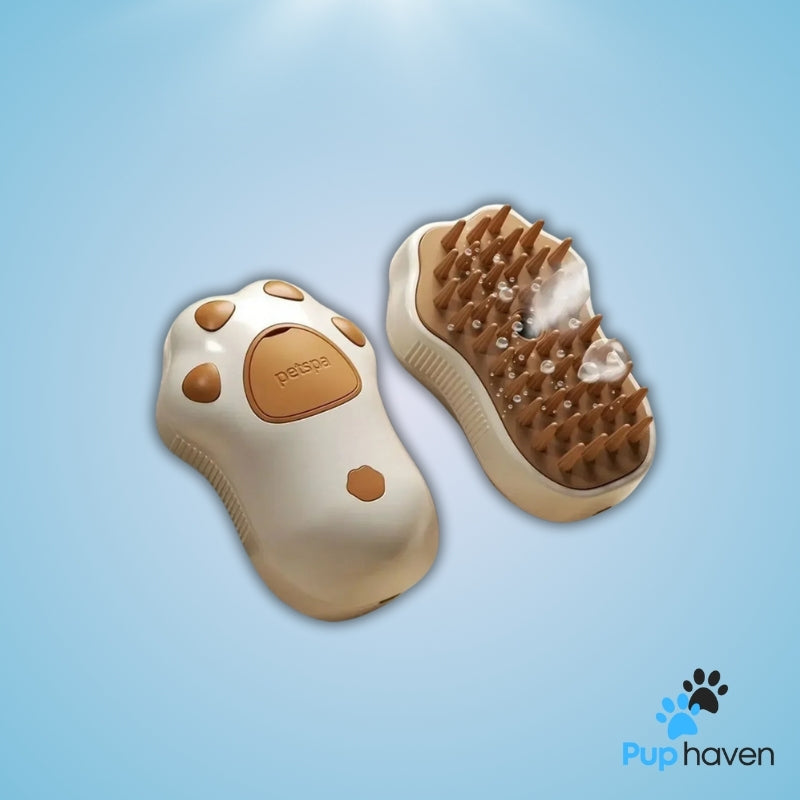 Brown Durable, pet-safe plastic material of the 2-in-1 Cat Feeder & Water Dispenser, built to last.